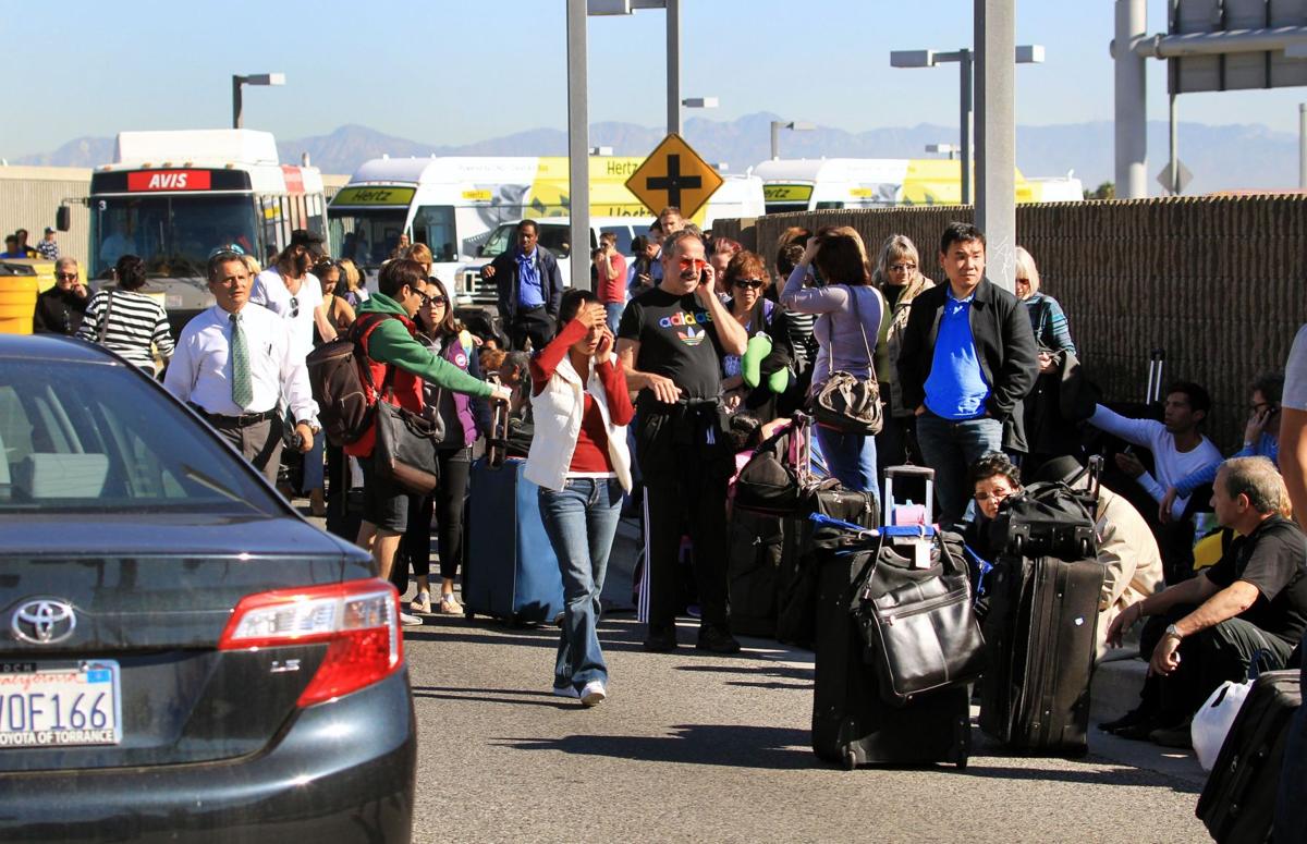 Shooting at LAX