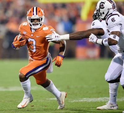 Clemson Starting Wr Amari Rodgers Suffers Knee Injury During