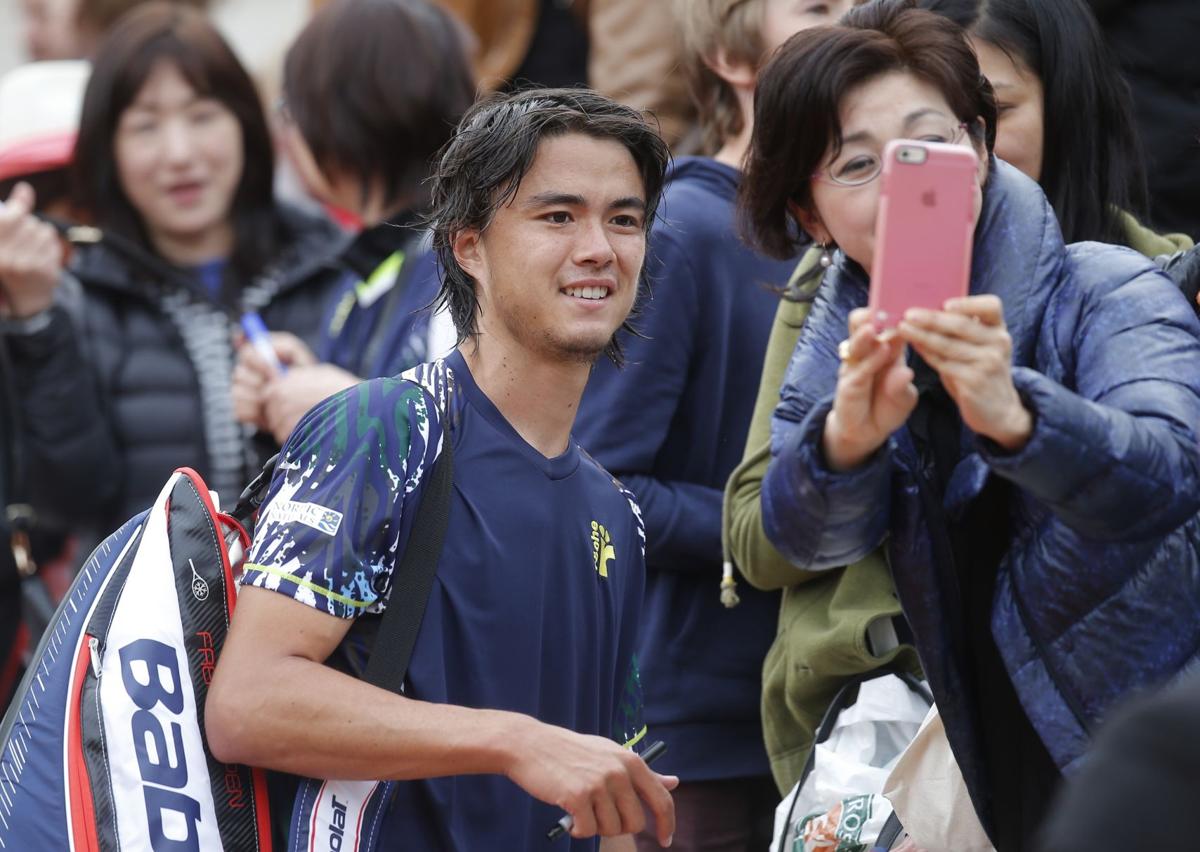First round of French Open tennis