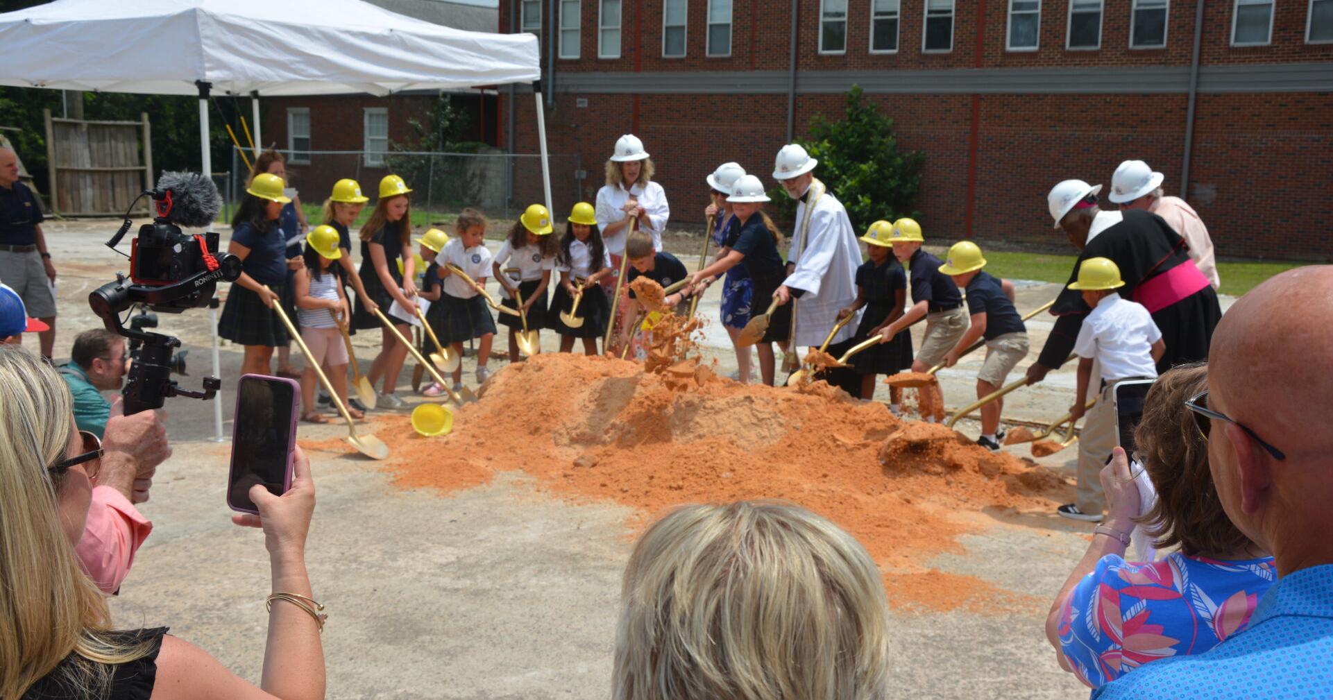 St. Mary Help of Christians Catholic School breaks ground for STEM addition - Vimarsana News