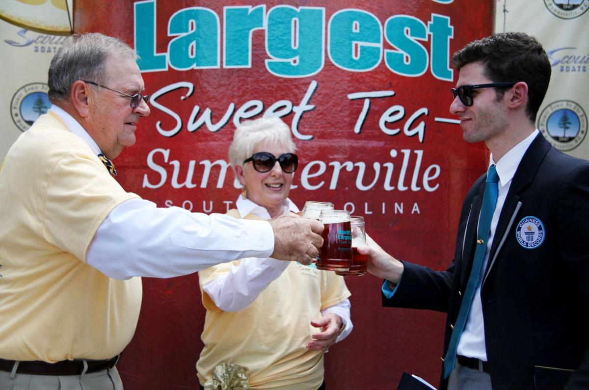 Summerville hopes to reclaim largest iced tea world record during National Tea Day