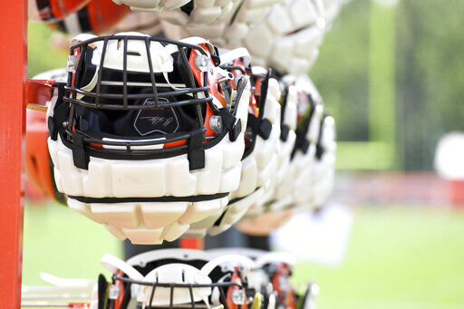 The Coat of Arms  Added Protection or False Security: Football Tests New  Guardian Caps to Prevent Concussions