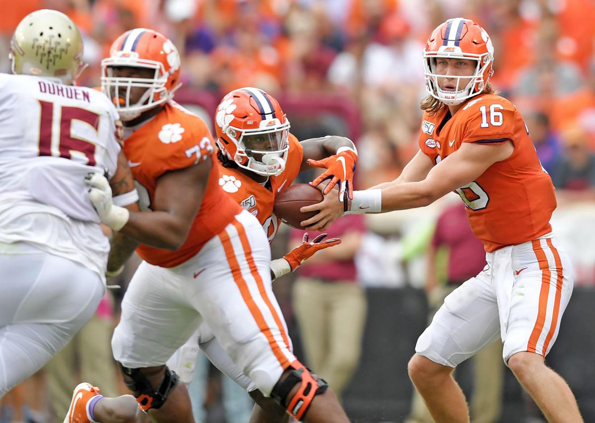 Clemson RB Pace in COVID-19 protocol, out for Florida State