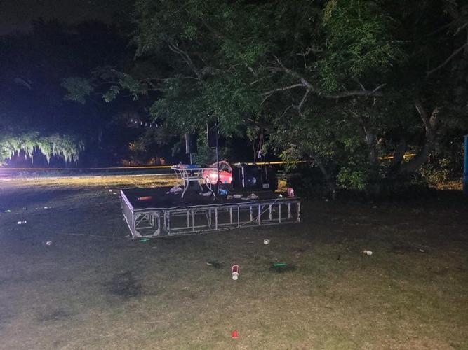 Stage at North Charleston shooting