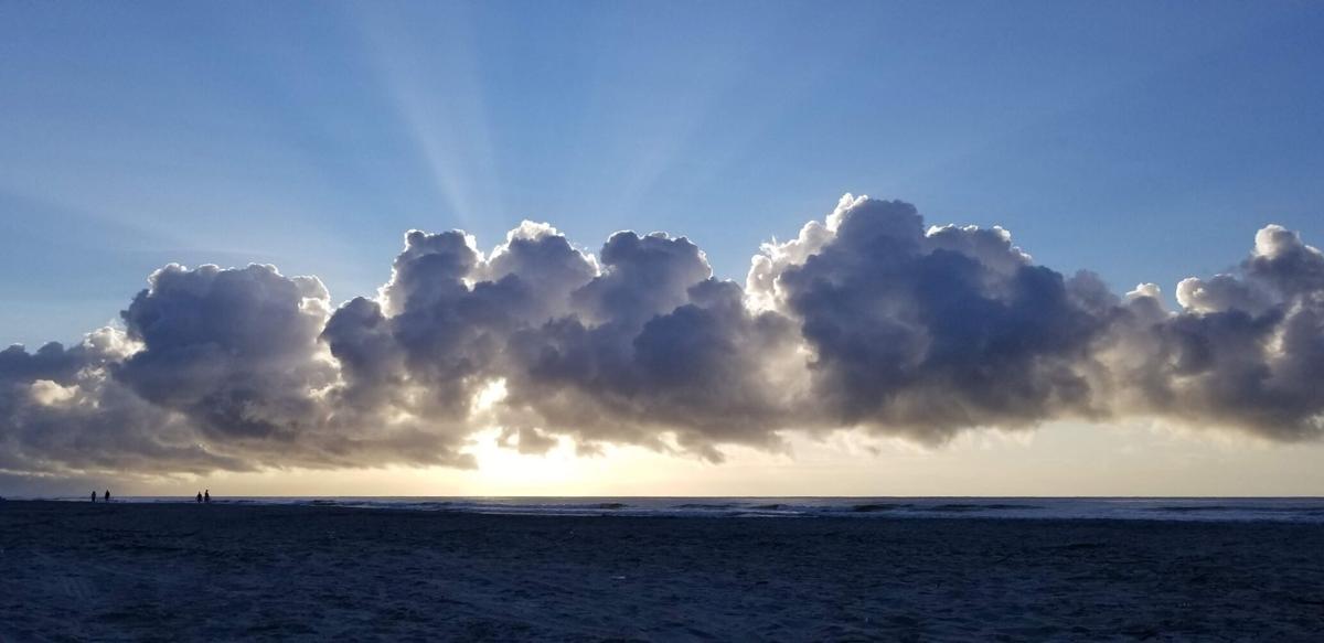IOP beach sunset