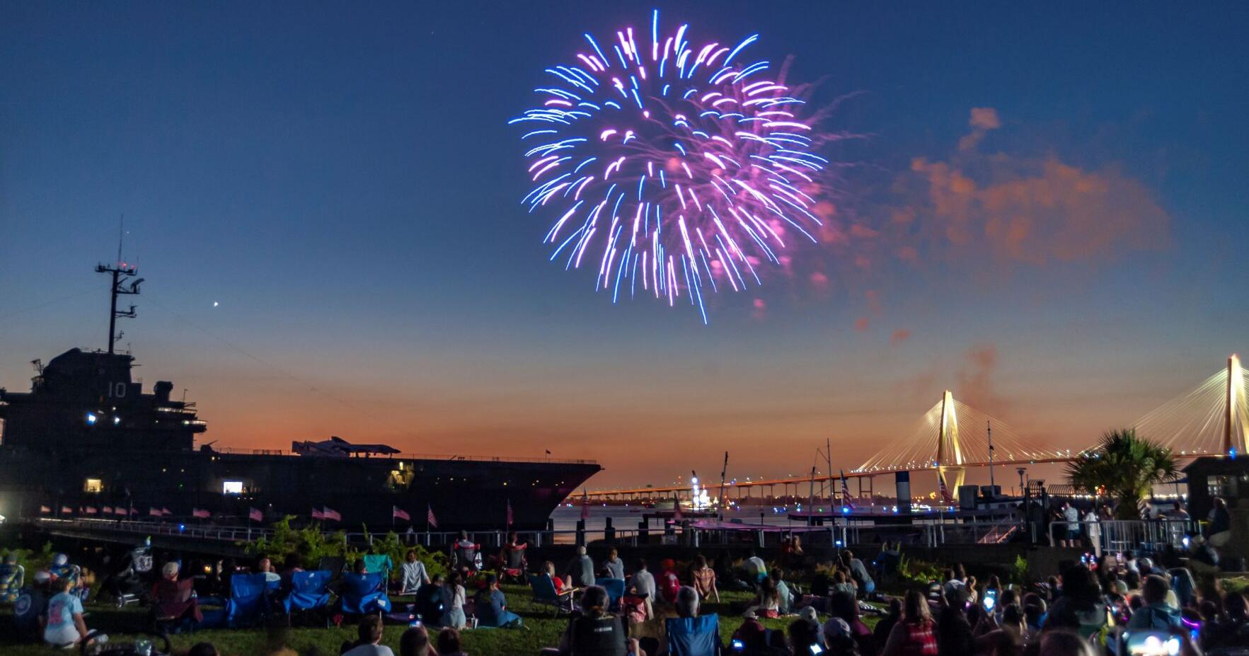 Patriots Point to light up harbor with July 4 fireworks - Vimarsana News