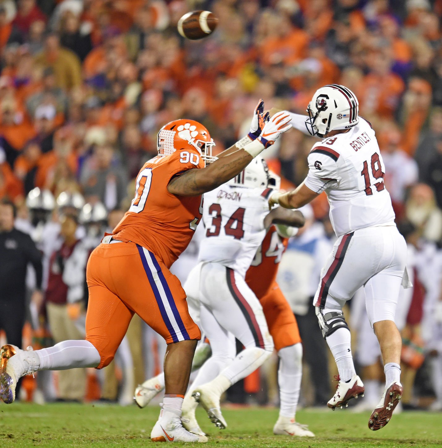 Photos: Clemson Tigers Beat South Carolina Gamecocks | Photo Galleries ...