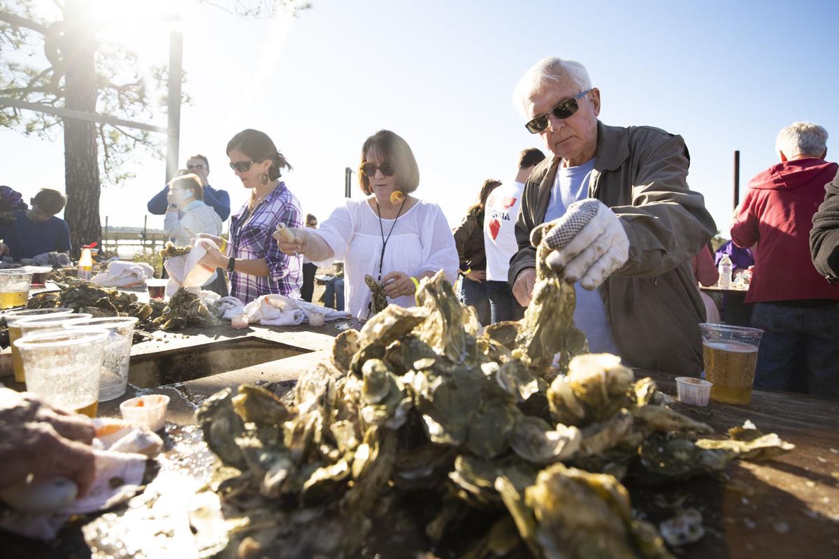Save the Light Oyster Roast on Bowens Island Charleston Scene
