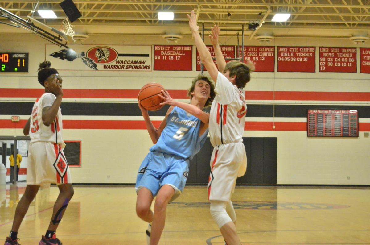 2018 Boys Varsity Basketball St James Vs Waccamaw