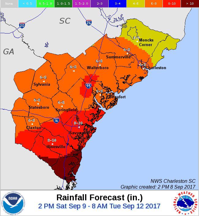 Your 9 p.m. hurricane update: McMaster orders Saturday evacuations ...