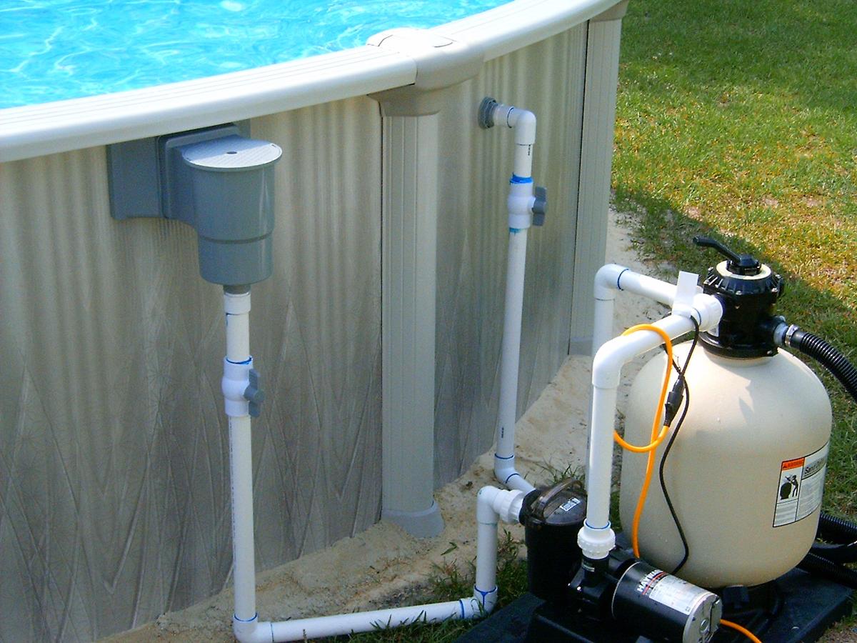 Less expensive above-ground pools can be attractive alternatives to in Hard Plumbing An Above Ground Pool