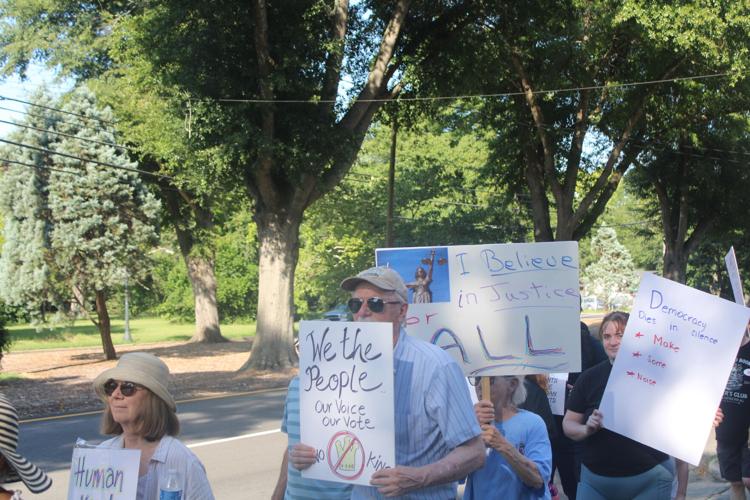 Good Trouble rally held in Aiken to fight injustice