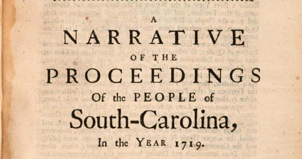 America’s first revolution was fought in the Lowcountry with no battle or bloodshed