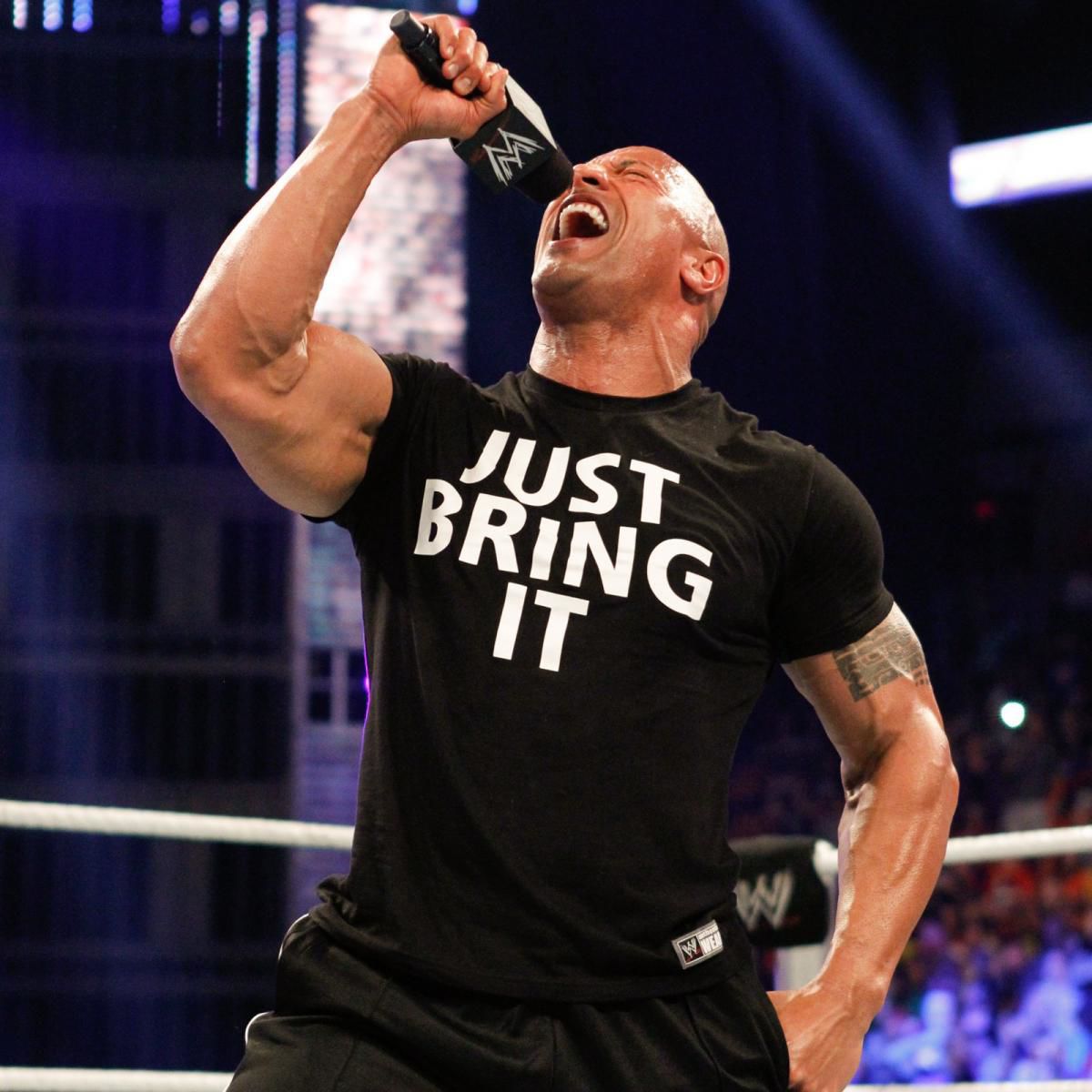 the rock smackdown