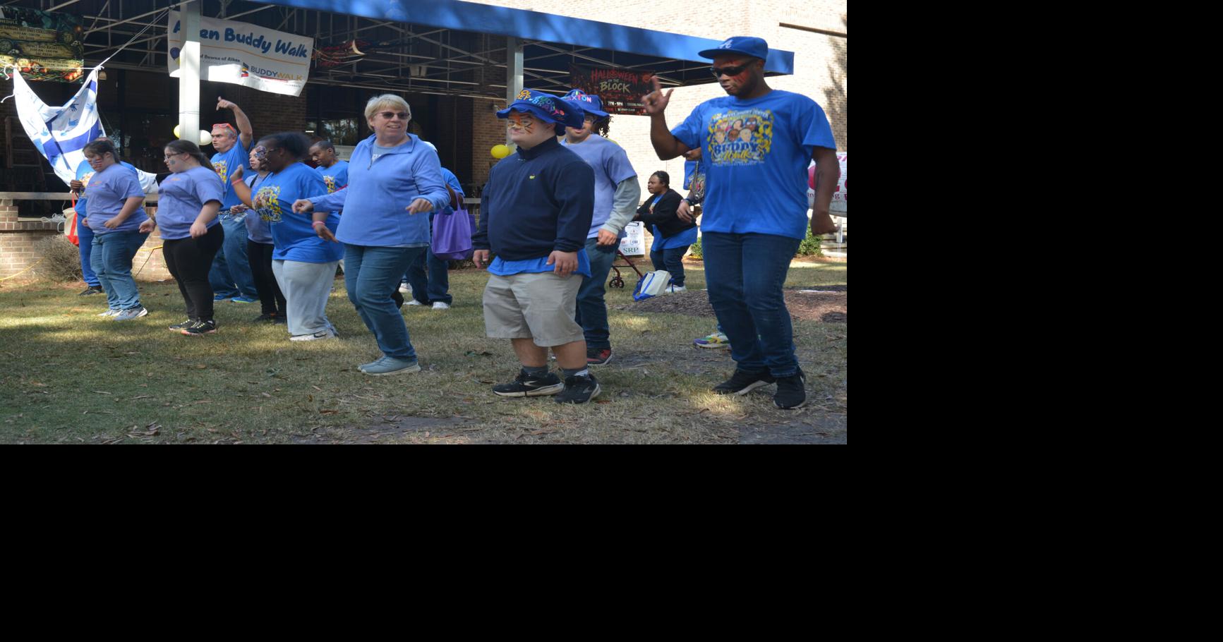 USC Aiken welcomes upbeat, colorful crowd for 'Buddy Walk'