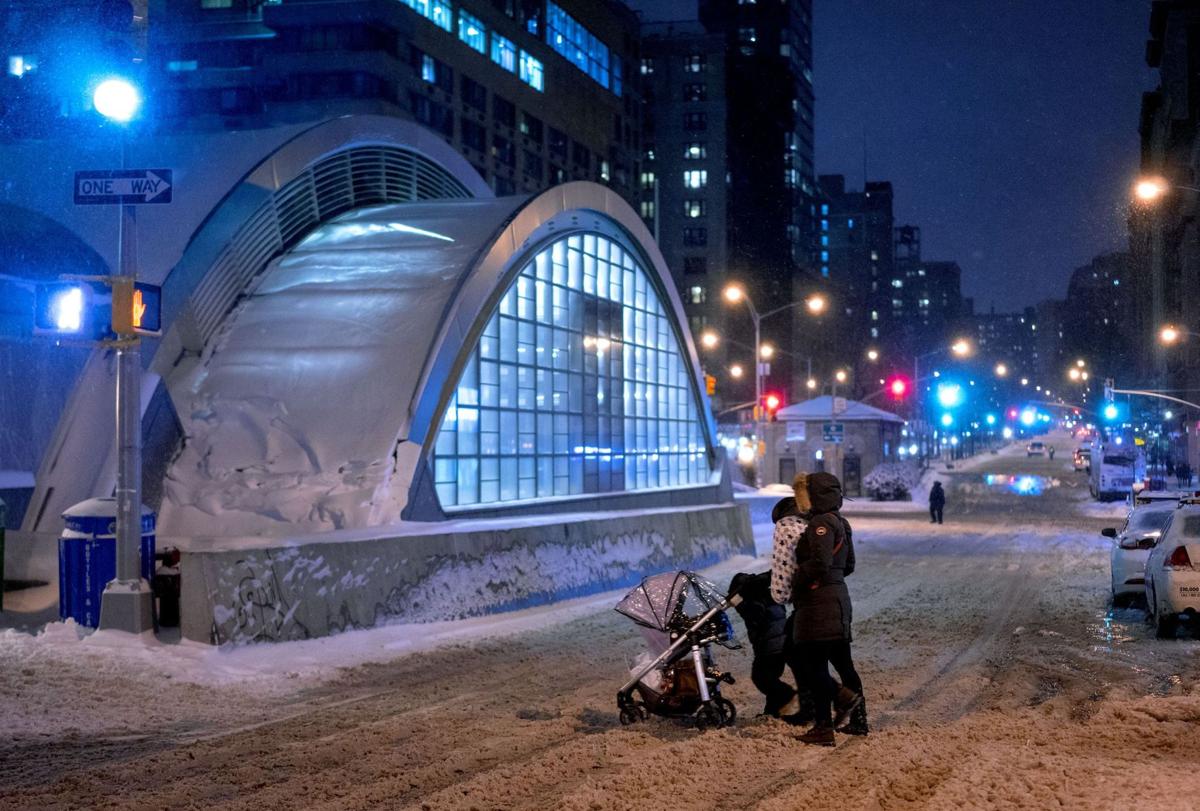 Winter storm wallops region