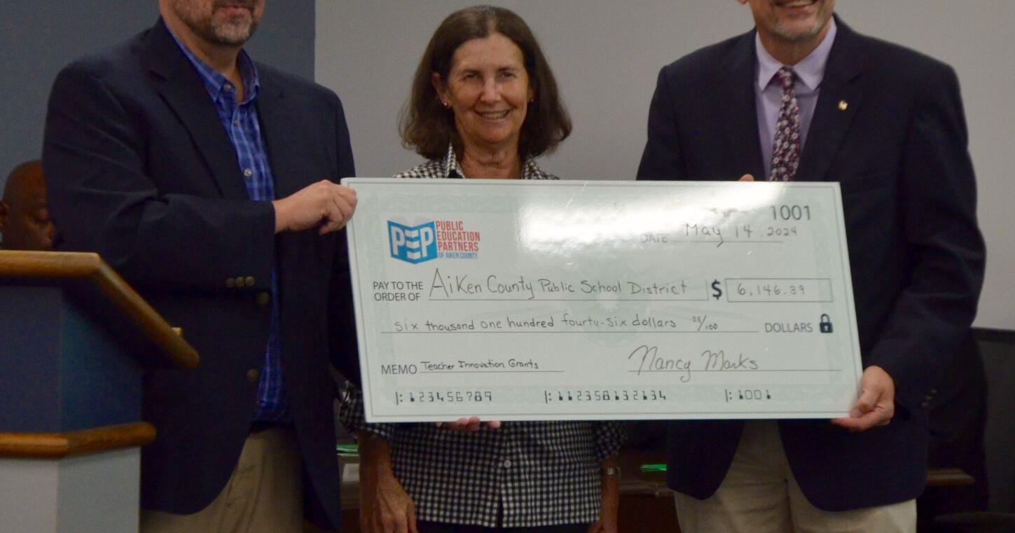 Public Education Partners give area educators grant check | Aiken Standard - Vimarsana News