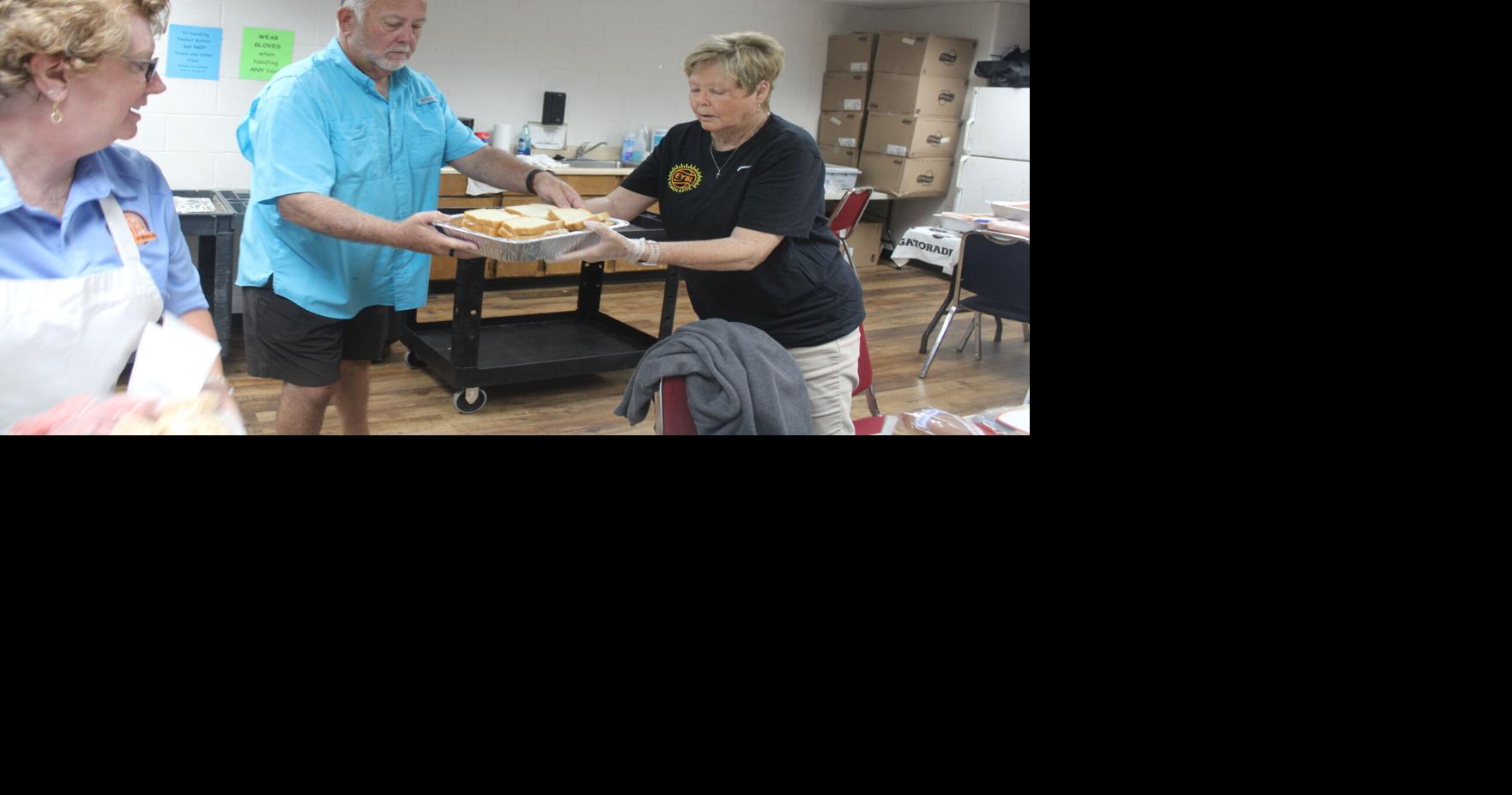 Volunteers show love and hospitality to players and coaches during Nike EYBL Peach Jam