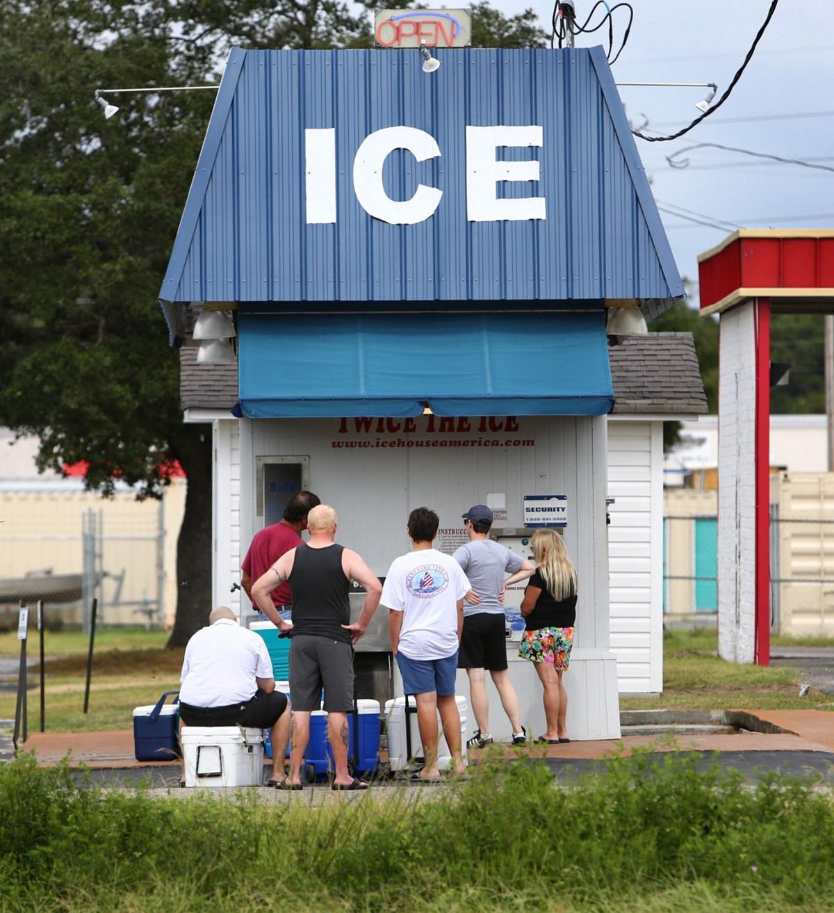 Ice surfside