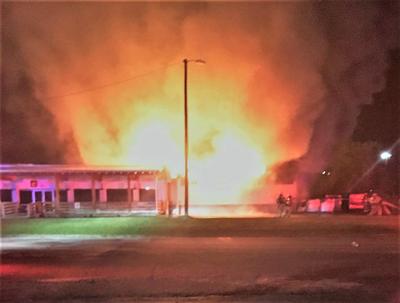 Summerville Swig and Swine restaurant engulfed by flames