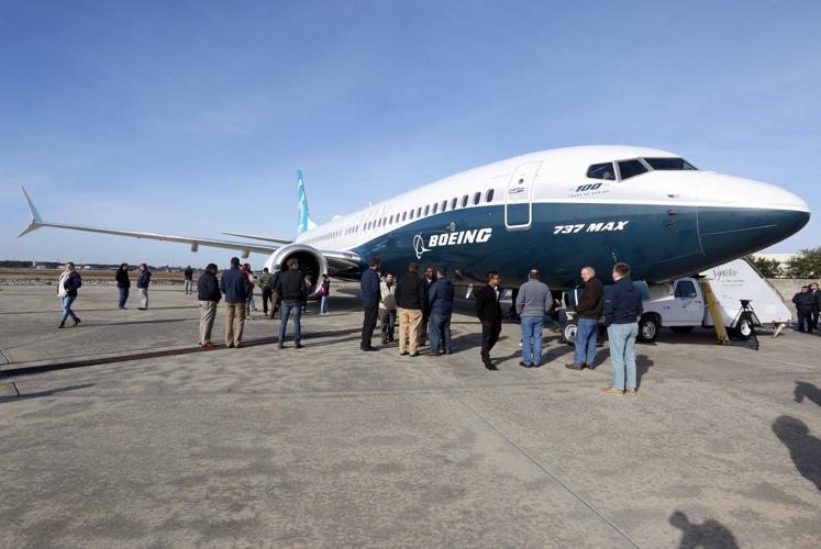 737 MAX pays a visit to Boeing's North Charleston workers