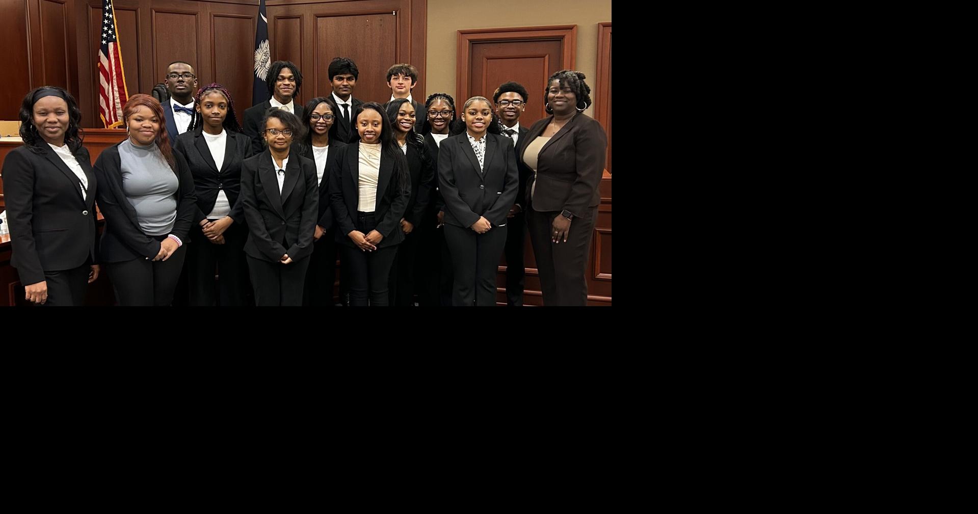 Kingstree High students earn top honors at SC Bar mock trial competition