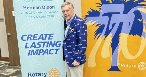 Summerville Rotarian inducted as Rotary District Governor