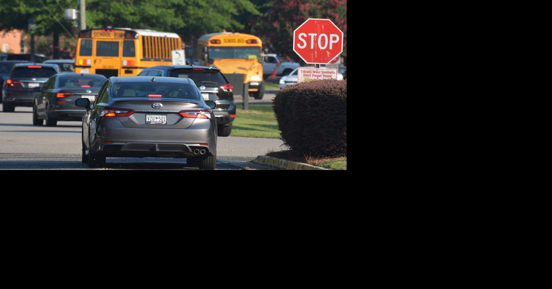 SCDOT school requirements, curbside check-in, veteran care