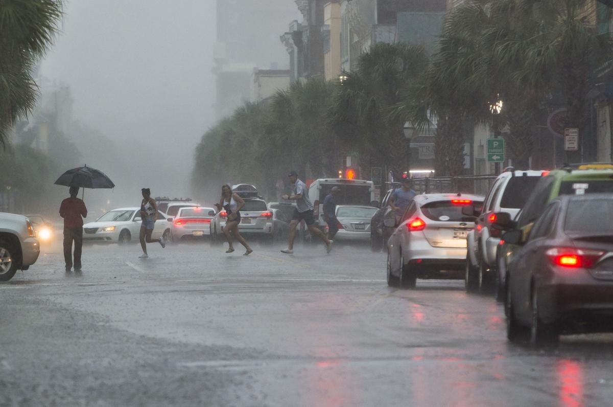 Thunderstorms brought heavy rain, flooding to Charleston area Saturday