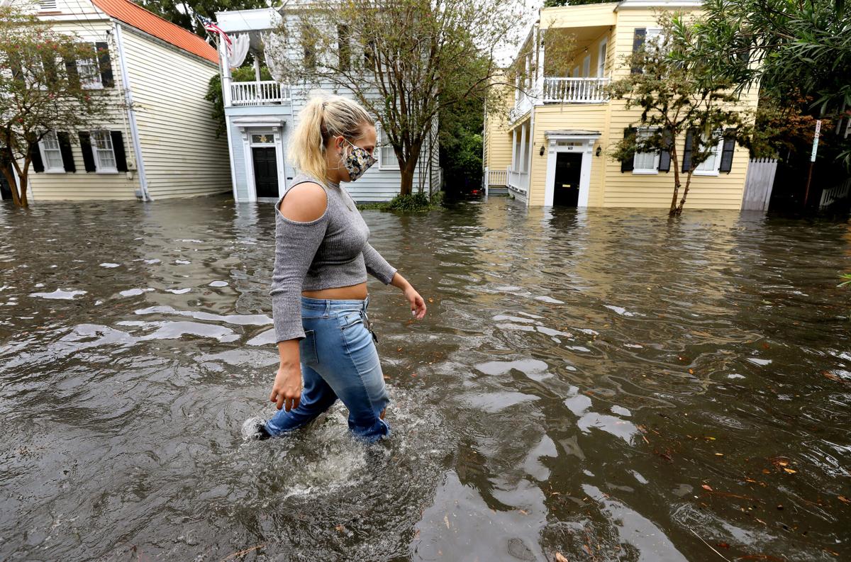 Fierce rainstorm strikes Charleston, a reminder of how climate change has  amped up weather, Rising Waters