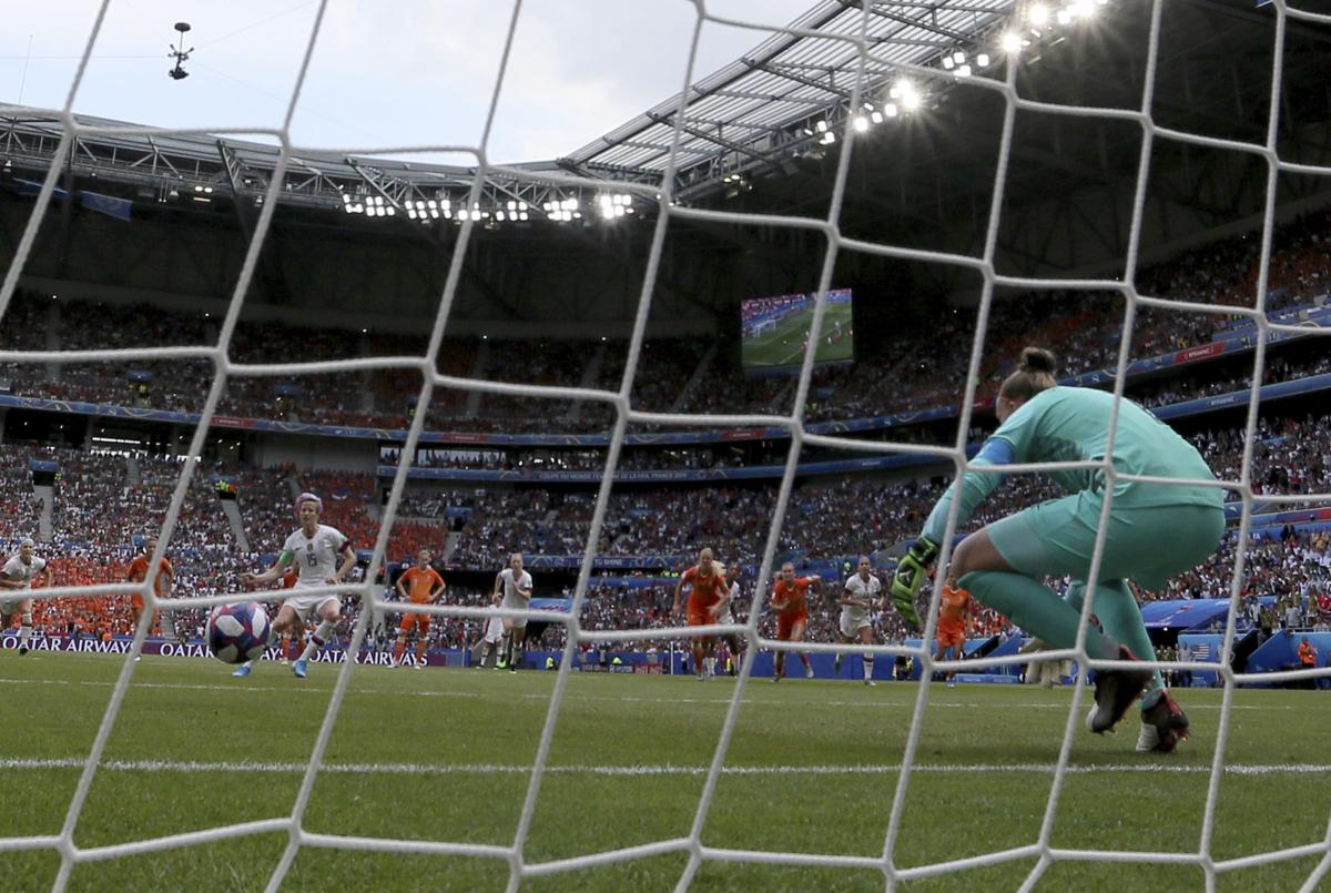 APTOPIX France US Netherlands WWCup Soccer