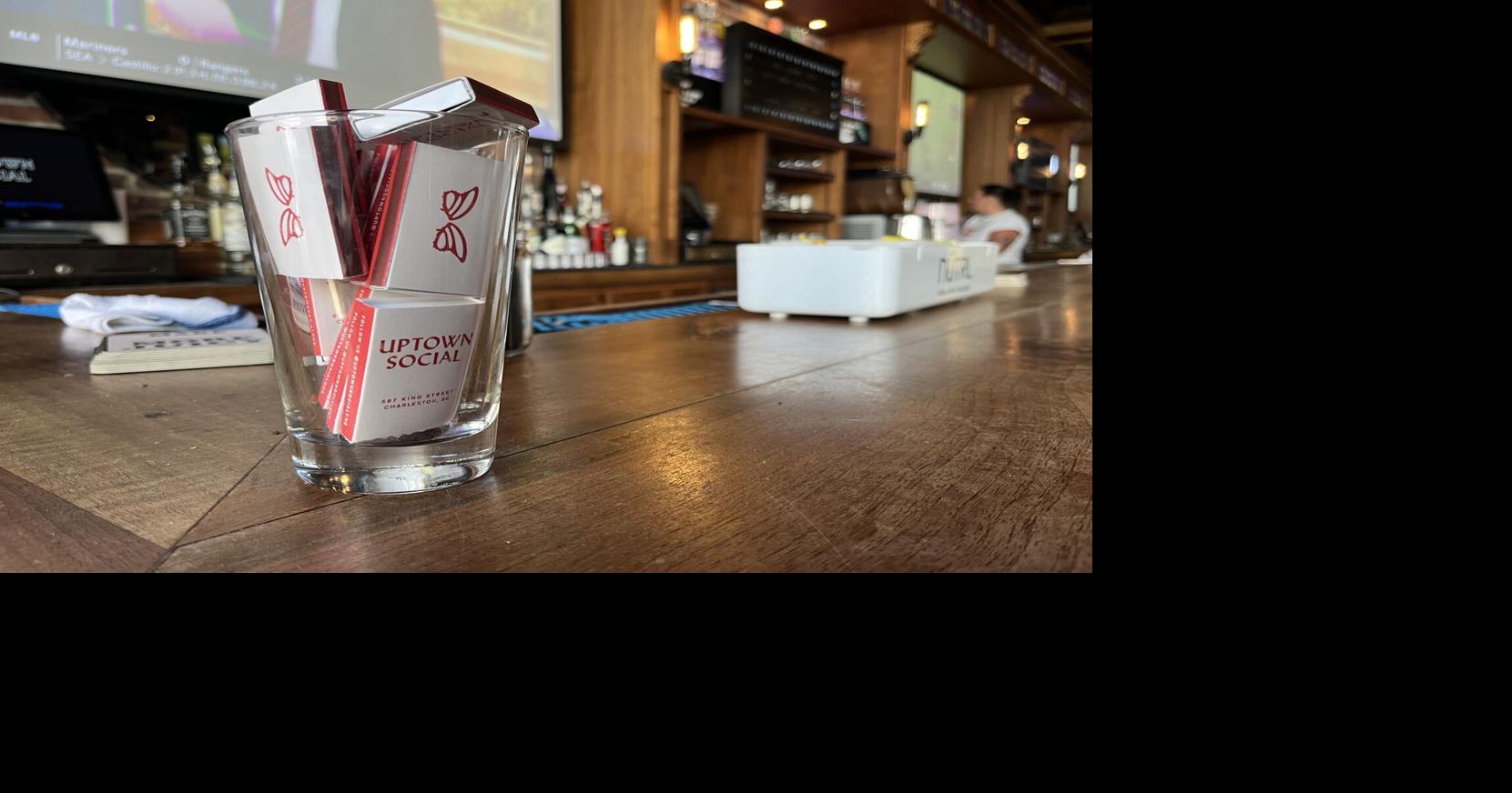 Hoping to build a matchbook collection? Here are 2 dozen Charleston businesses with free souvenirs.