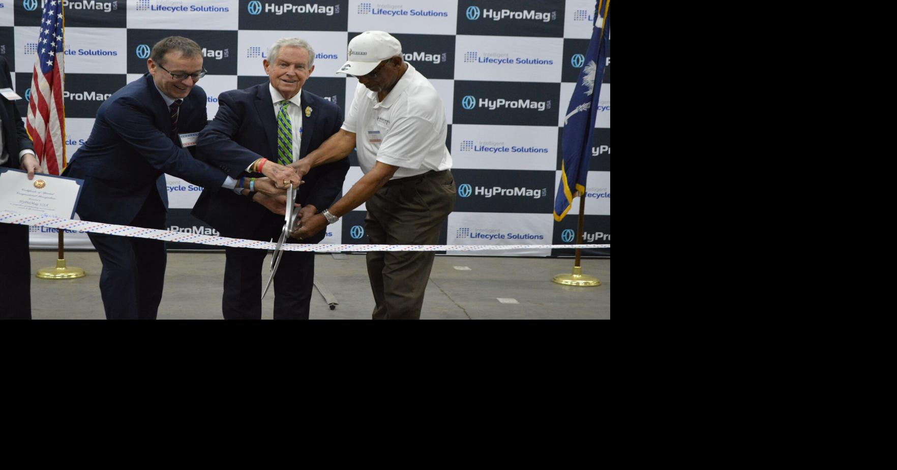 Here’s how new tech housed in Williston is helping recycle powerful, rare earth magnets 