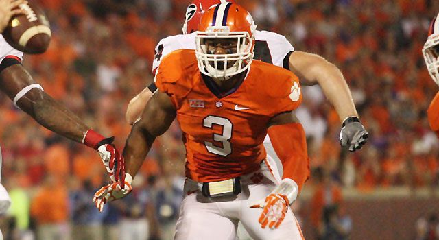 Vic Beasley after Clemson Pro Day