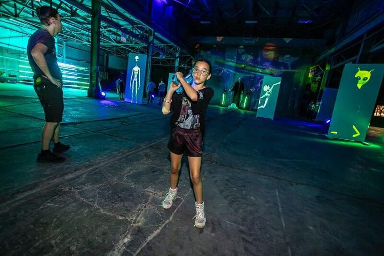 Building 64 Rave Building 64 now arts, events venue at Navy Yard Charleston
