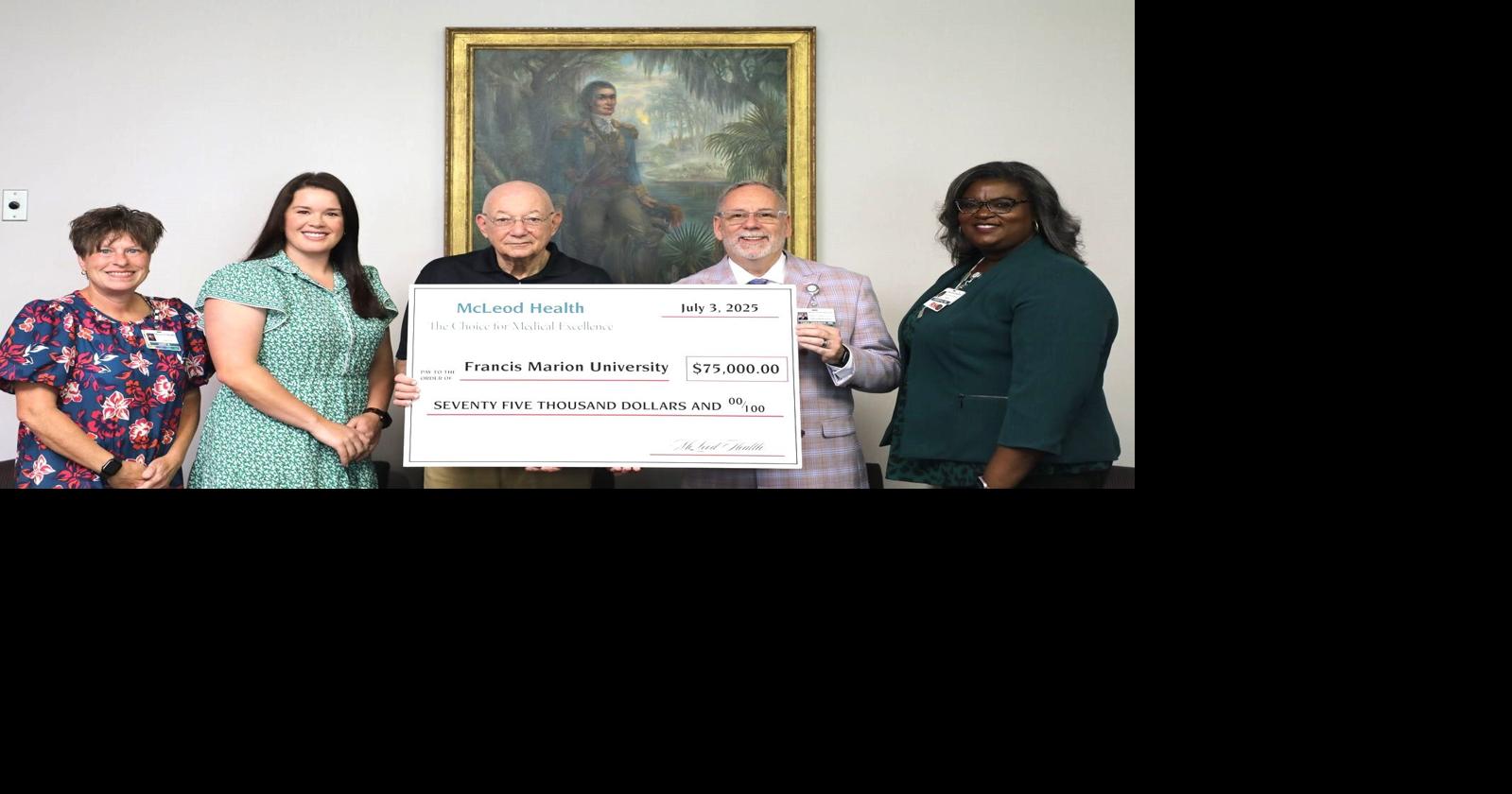 McLeod Health donates more than $200K to Pee Dee nursing programs