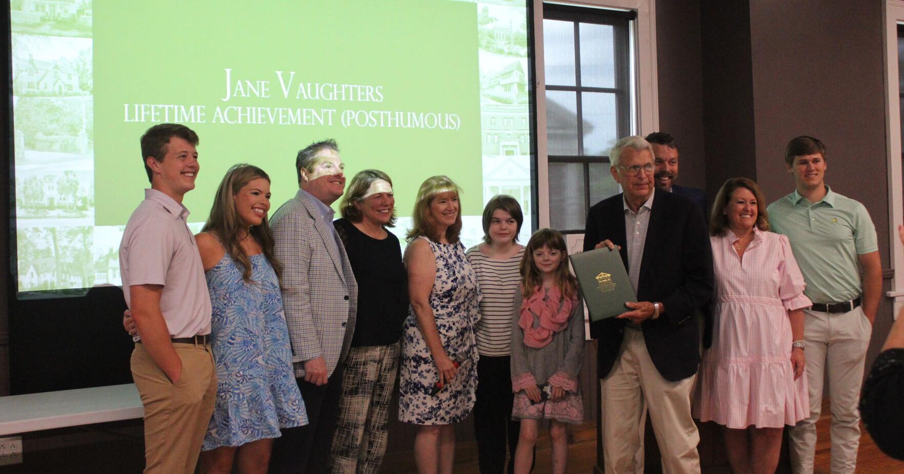 Jane Vaughters and others awarded for historic preservation | Aiken Area News - Vimarsana News