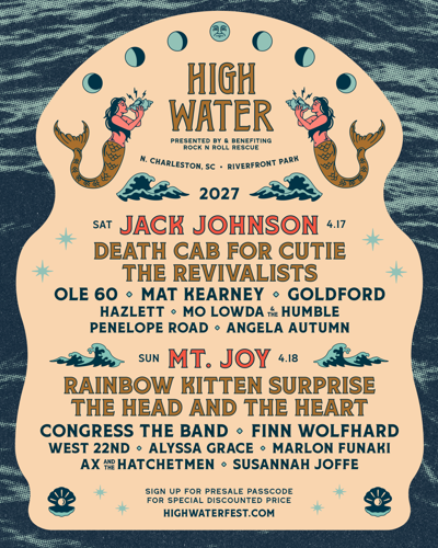High Water Festival 2027 Lineup