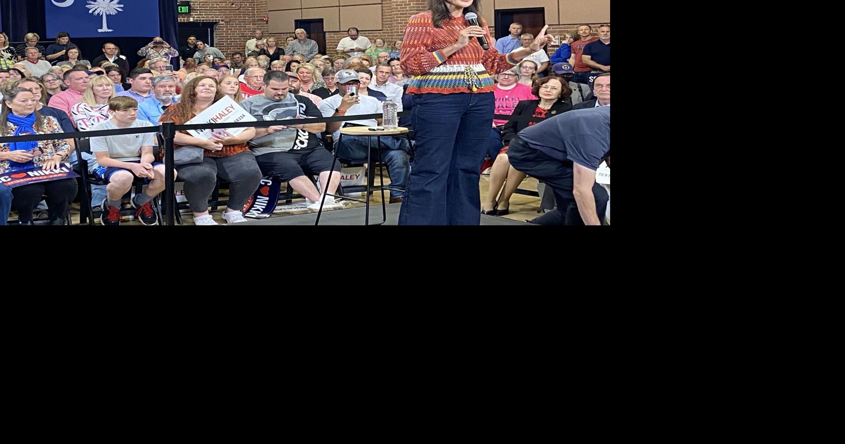 Nikki Haley shrugs off early polls at Upstate SC rally: 'It makes me ...
