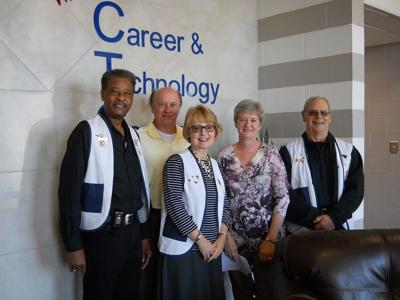 Edgefield Lions Club tours Strom Thurmond Career and Technology Center