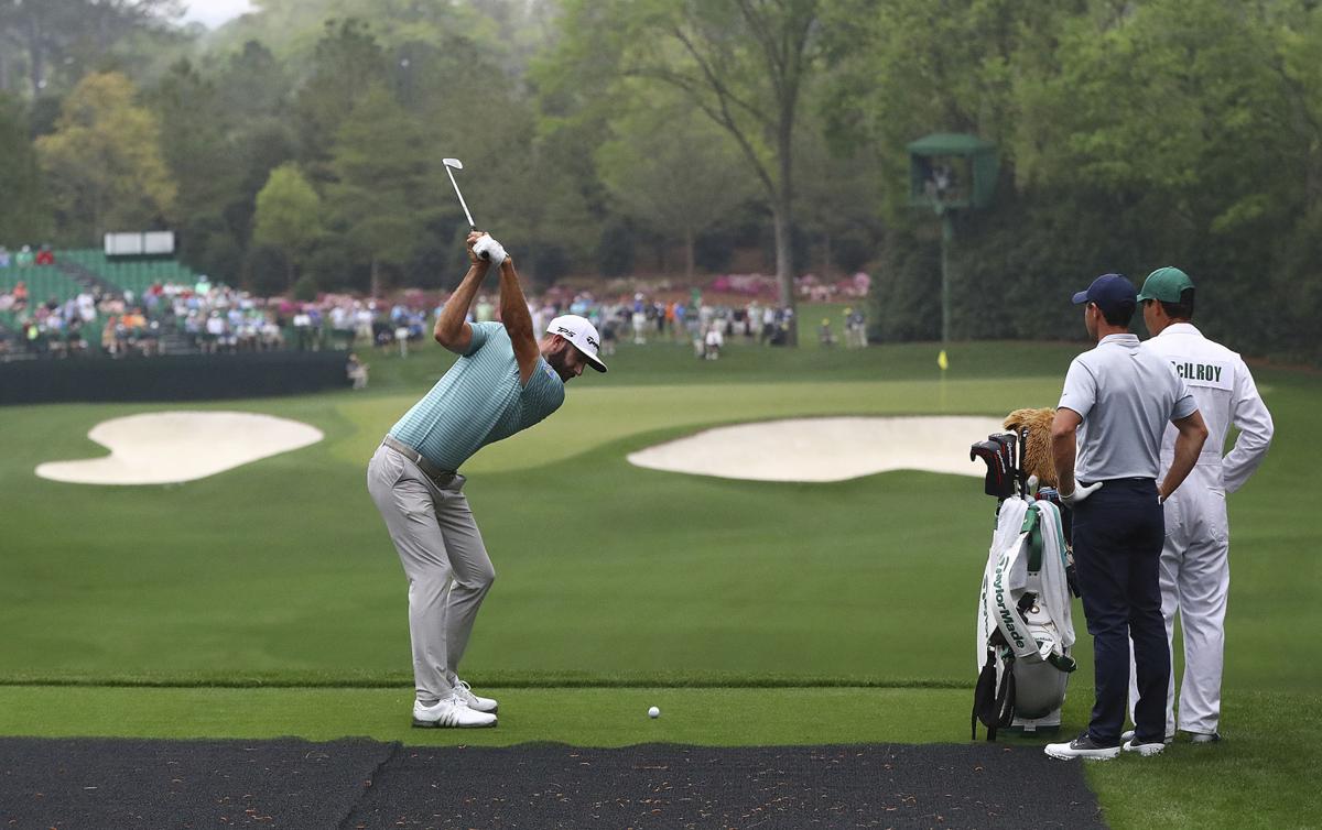Photos: Practice rounds of the Masters at Augusta National ...