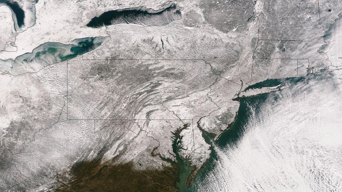 Snow Storm Hits Northeast
