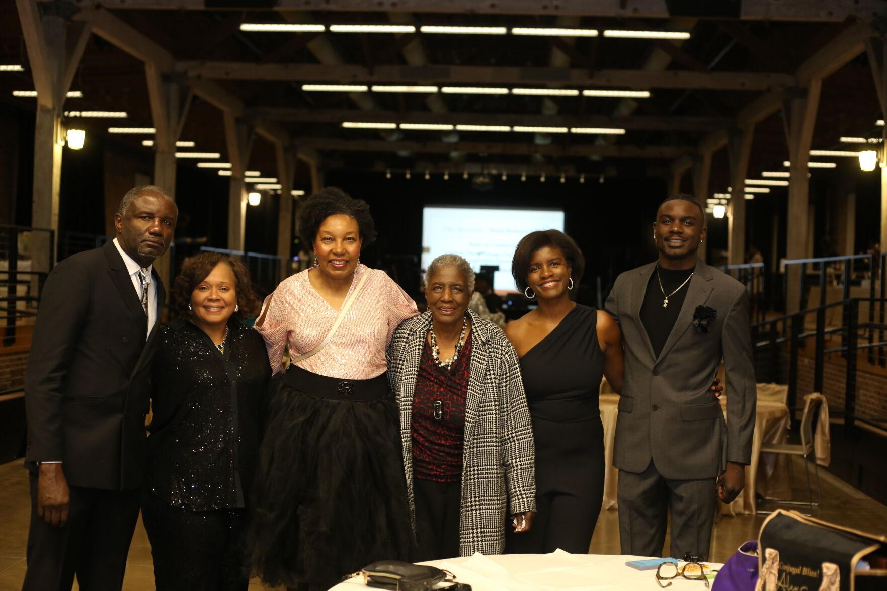 The McGill family gather at the Epps-McGill Farmhouse Inaugural Preservation Gala.