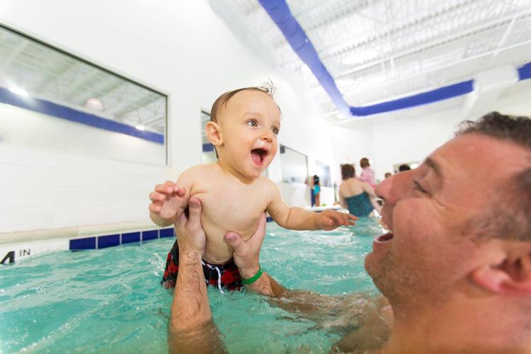 Raising water babies Kids can start learning to swim as early as 3