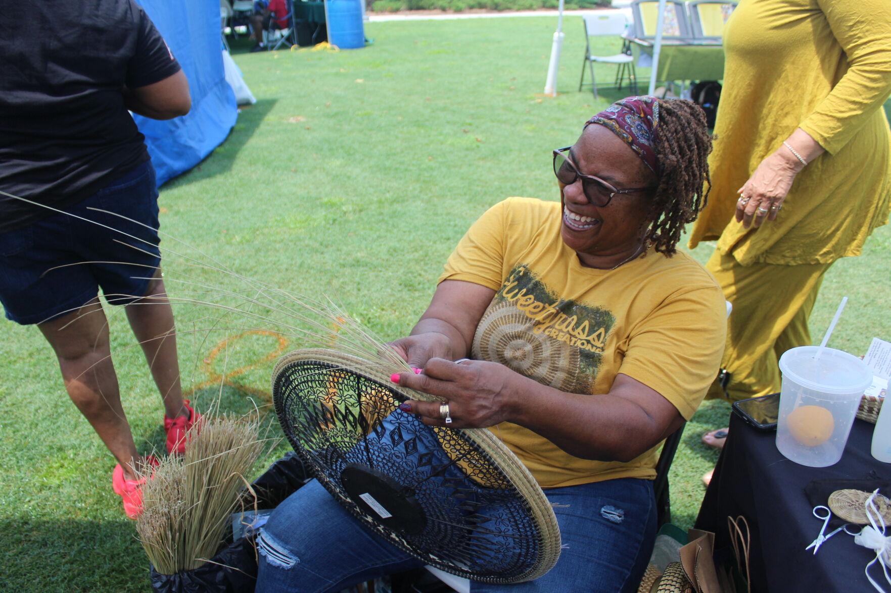 Charleston sweetgrass basket makers reflect on spiritual significance
