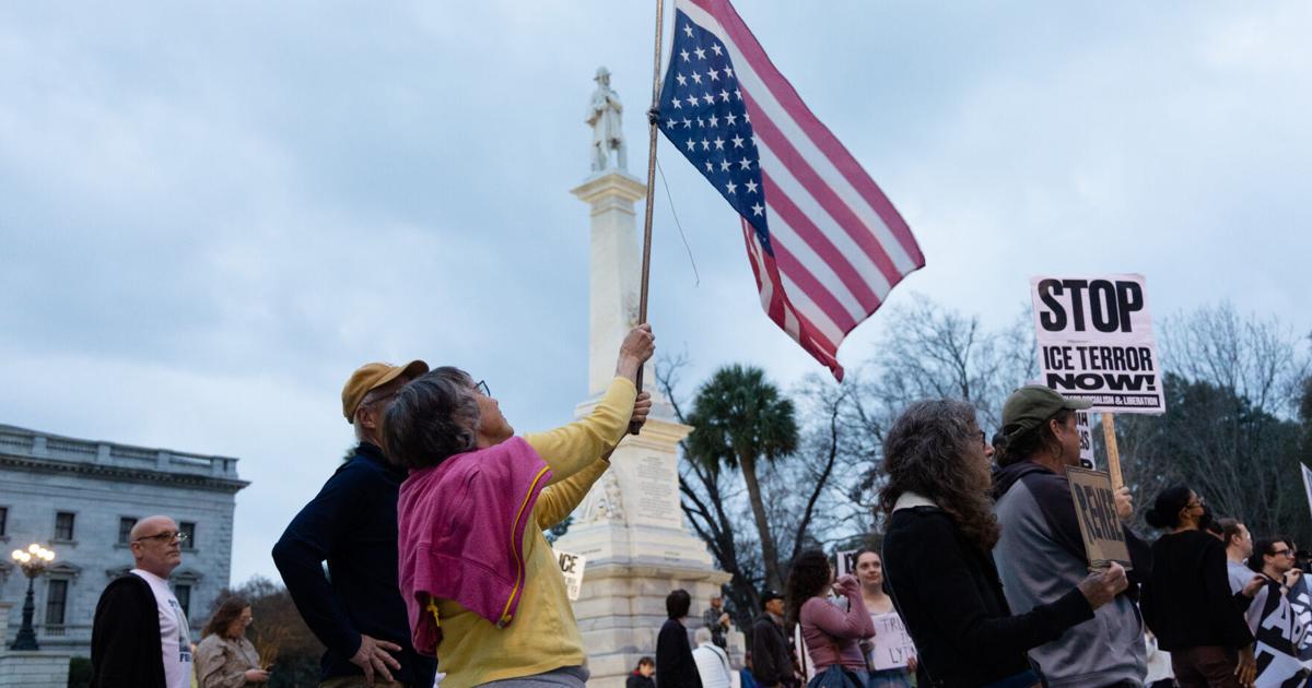 Protesters of latest ICE violence take to Marion Square