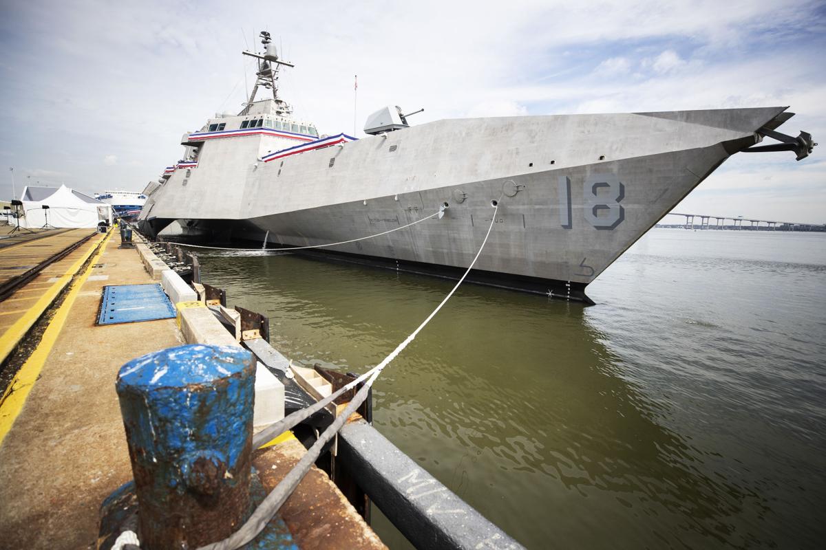 Photos USS Charleston enters Navy as newest warship Multimedia