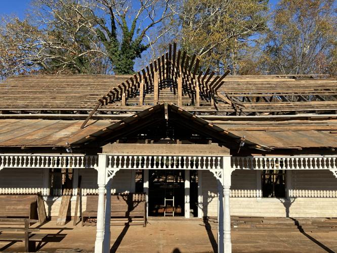Historic farmhouse rebuild progressing at Oconee living history museum