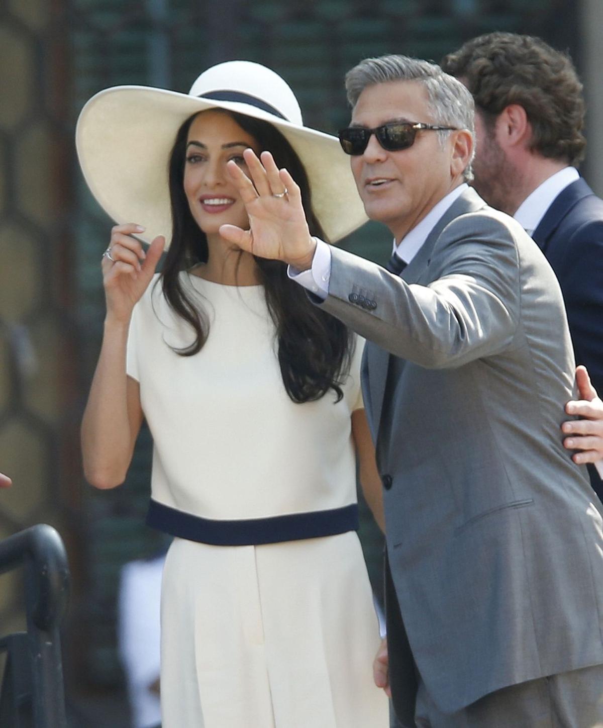 George Clooney gets married
