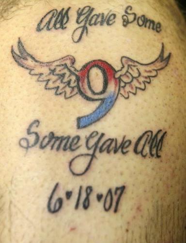 Firefighters using tattoos as permanent memorials | Special Reports |  